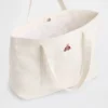 Τσάντα tote από τζιν με λογότυπο Brannan Bear