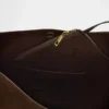 Τσάντα τύπου «bucket» από βίγκαν σουέτ