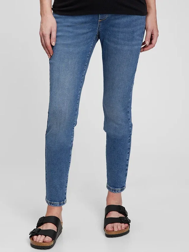Τζιν εγκυμοσύνης True Skinny με ολόκληρο πάνελ