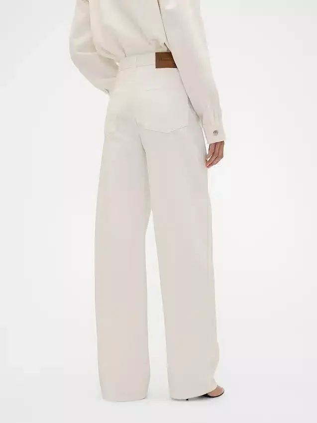 Τζιν GAP × Victoria Beckham με ψηλή μέση και καμπύλη γραμμή