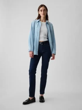 Τζιν Vintage Slim με μεσαίο ύψος μέσης