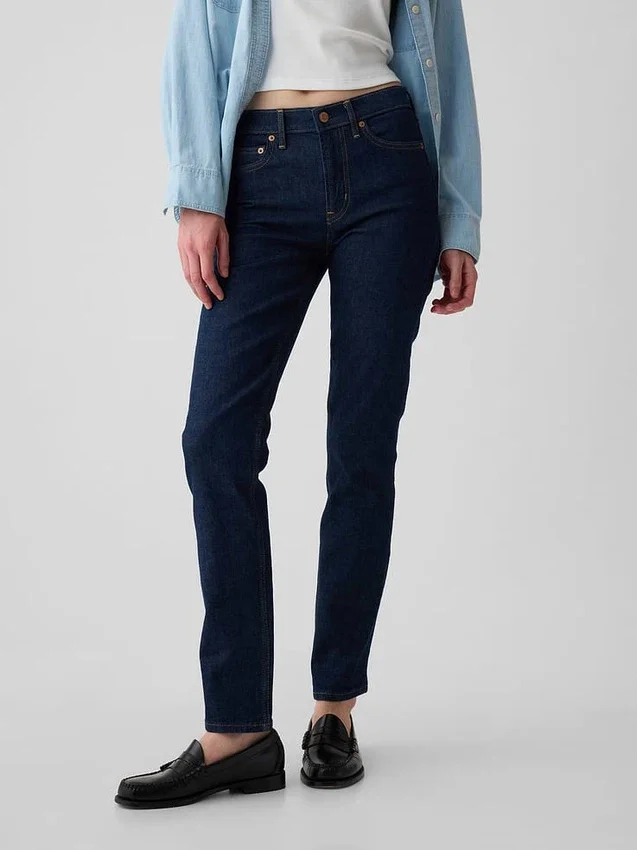 Τζιν Vintage Slim με μεσαίο ύψος μέσης