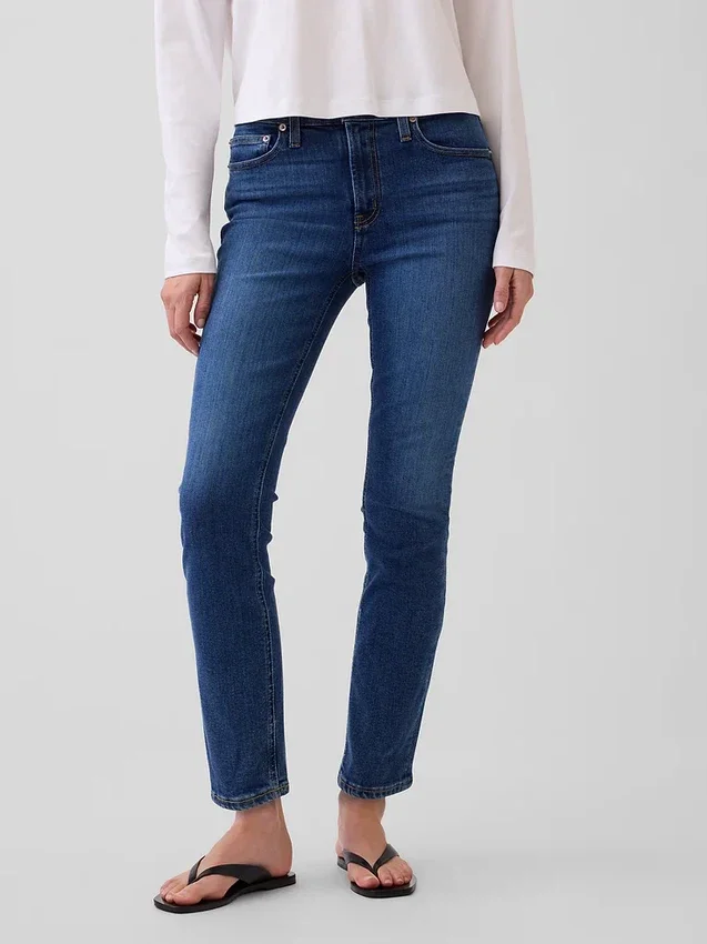 Τζιν Vintage Slim με μεσαίο ύψος μέσης