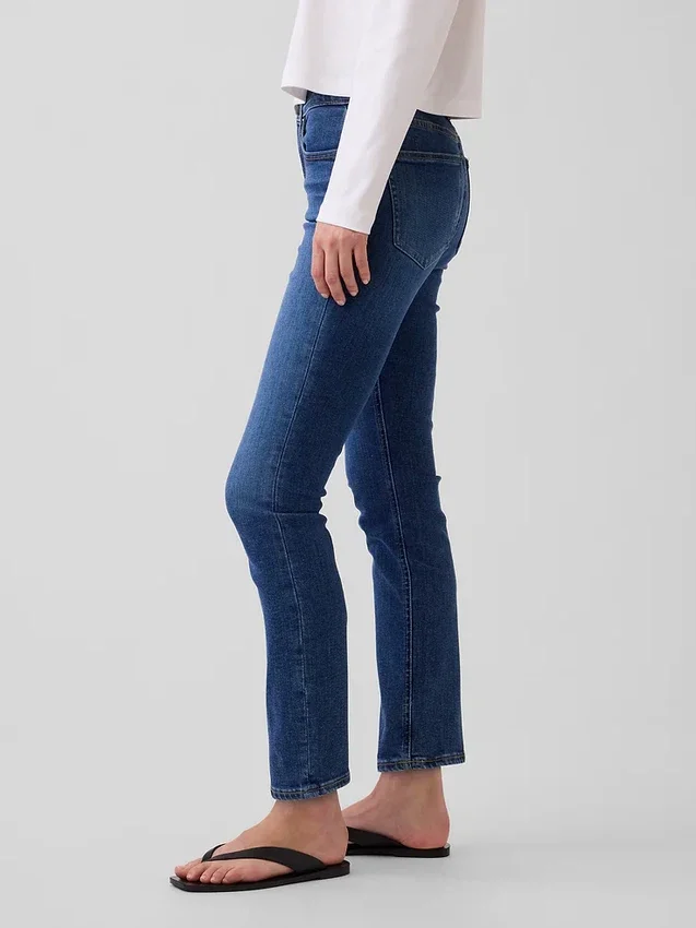 Τζιν Vintage Slim με μεσαίο ύψος μέσης
