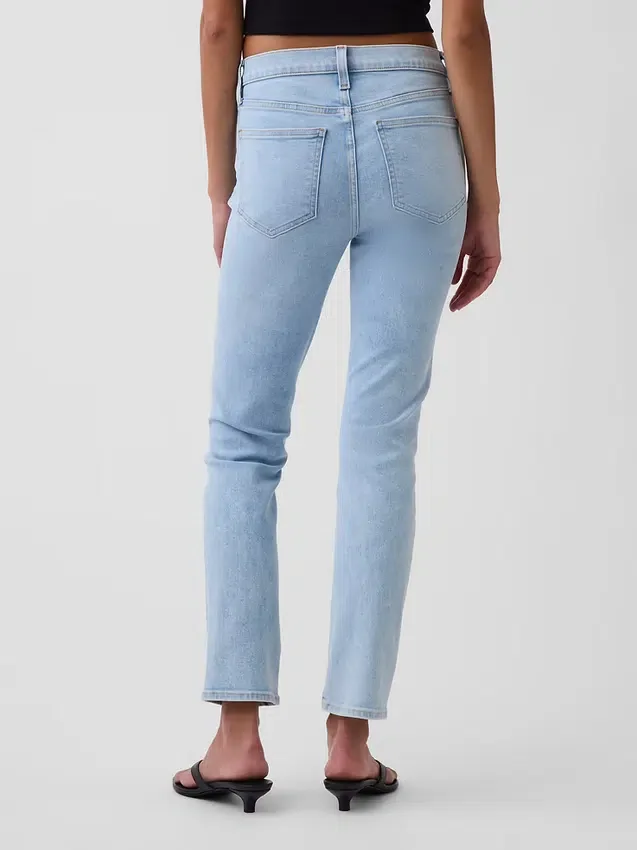 Τζιν Vintage Slim με μεσαίο ύψος μέσης