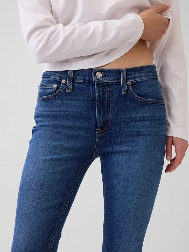 Τζιν Vintage Slim με μεσαίο ύψος μέσης