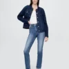 Τζιν Vintage Slim με ψηλή μέση