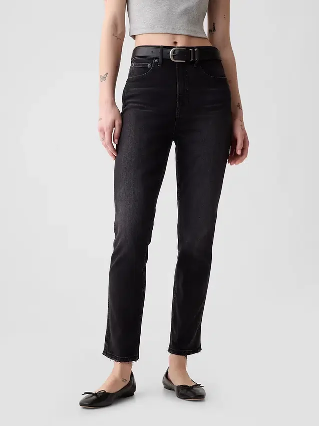Τζιν Vintage Slim με ψηλή μέση