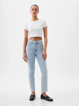 Τζιν Vintage Slim με ψηλή μέση