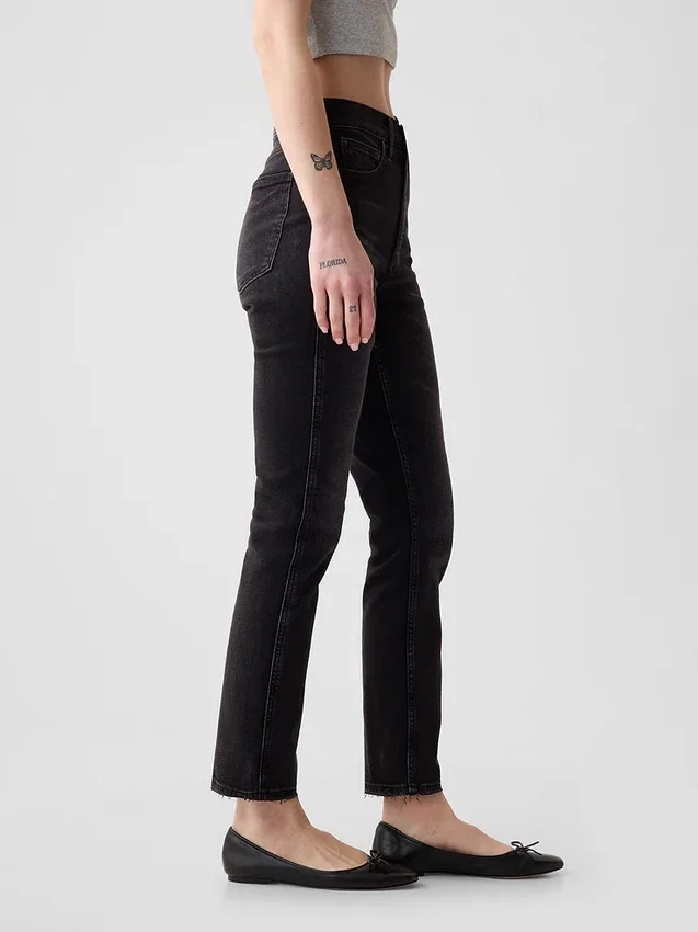 Τζιν Vintage Slim με ψηλή μέση