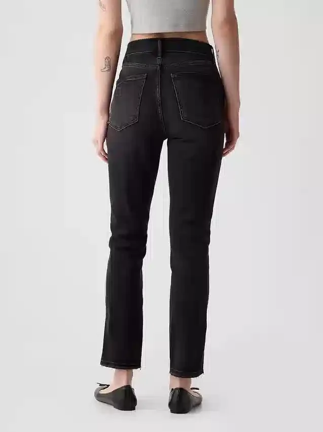 Τζιν Vintage Slim με ψηλή μέση
