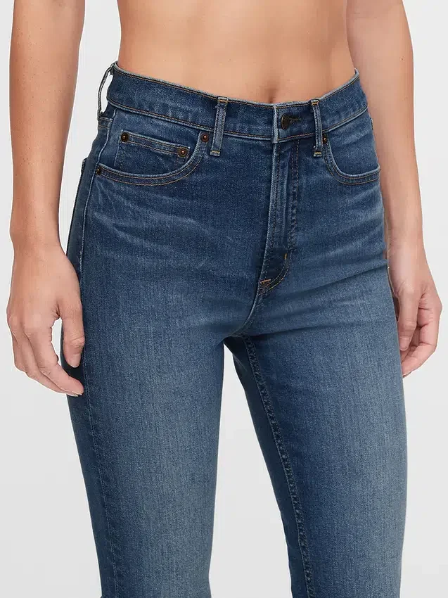 Τζιν Vintage Slim με ψηλή μέση