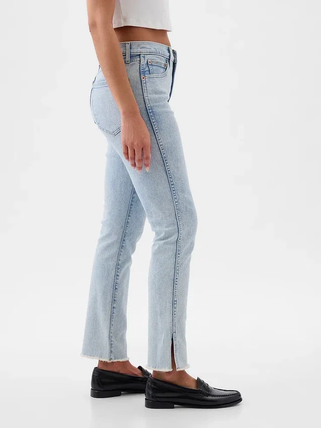 Τζιν Vintage Slim με ψηλή μέση