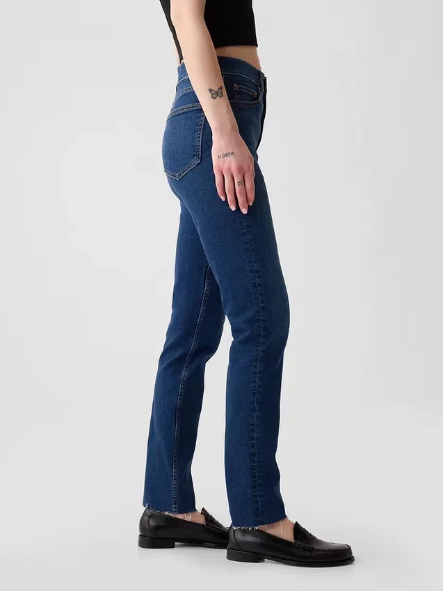 Τζιν Vintage Slim με ψηλή μέση