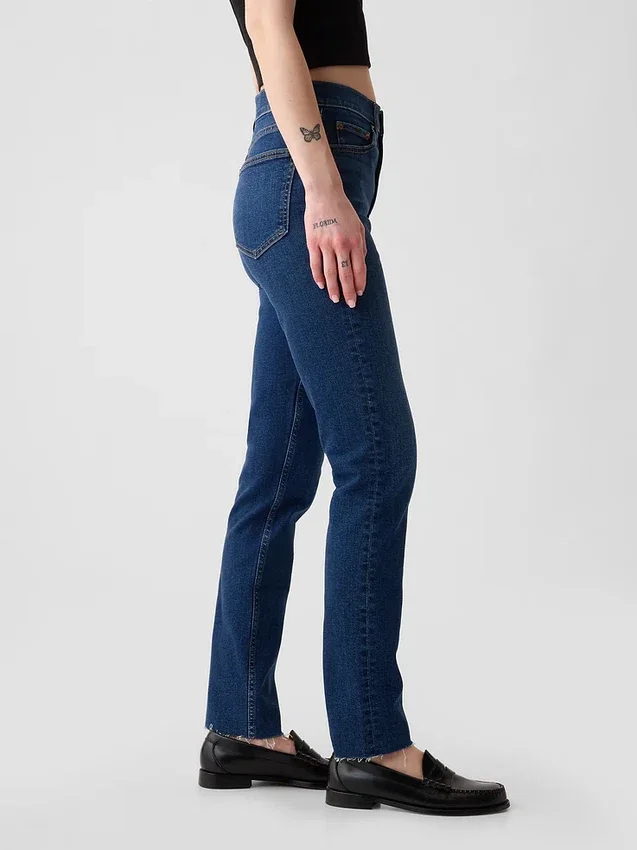 Τζιν Vintage Slim με ψηλή μέση