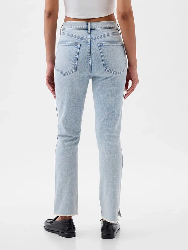 Τζιν Vintage Slim με ψηλή μέση