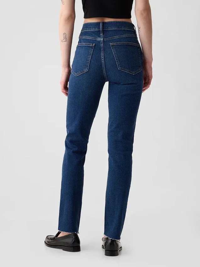 Τζιν Vintage Slim με ψηλή μέση