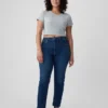 Τζιν Vintage Slim με ψηλή μέση