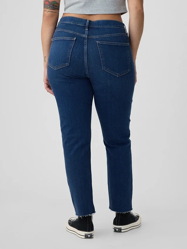 Τζιν Vintage Slim με ψηλή μέση
