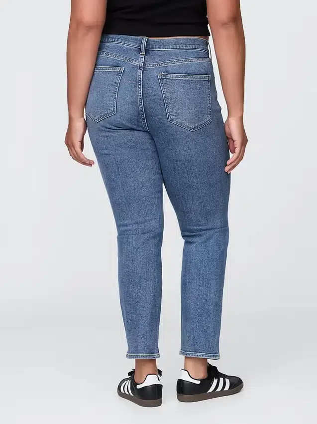 Τζιν Vintage Slim με ψηλή μέση
