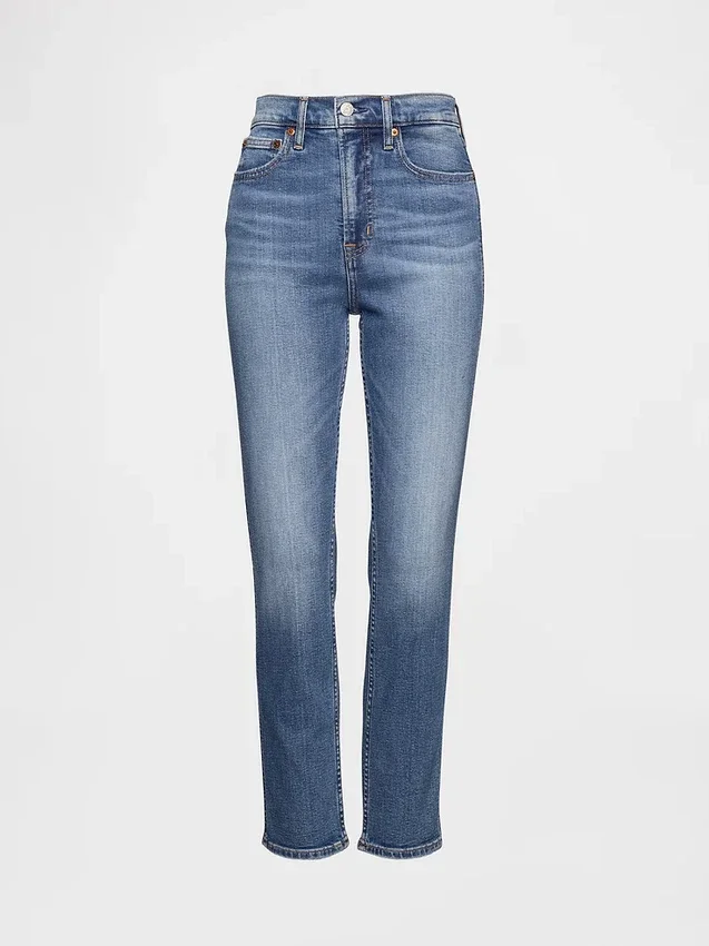 Τζιν Vintage Slim με ψηλή μέση