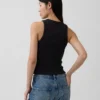 Βαρύ αμάνικο μπλουζάκι με λαιμόκοψη halter
