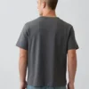 Βαρύ, άνετο T-shirt με γραφικά