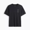 Βαρύ, άνετο T-shirt με γραφικά