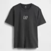 Βαρύ, χαλαρό T-shirt με λογότυπο