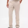 Βαρύ κακάκι σε ύφασμα twill με χαλαρή, ίσια γραμμή