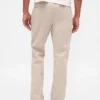 Βαρύ κακάκι σε ύφασμα twill με χαλαρή, ίσια γραμμή