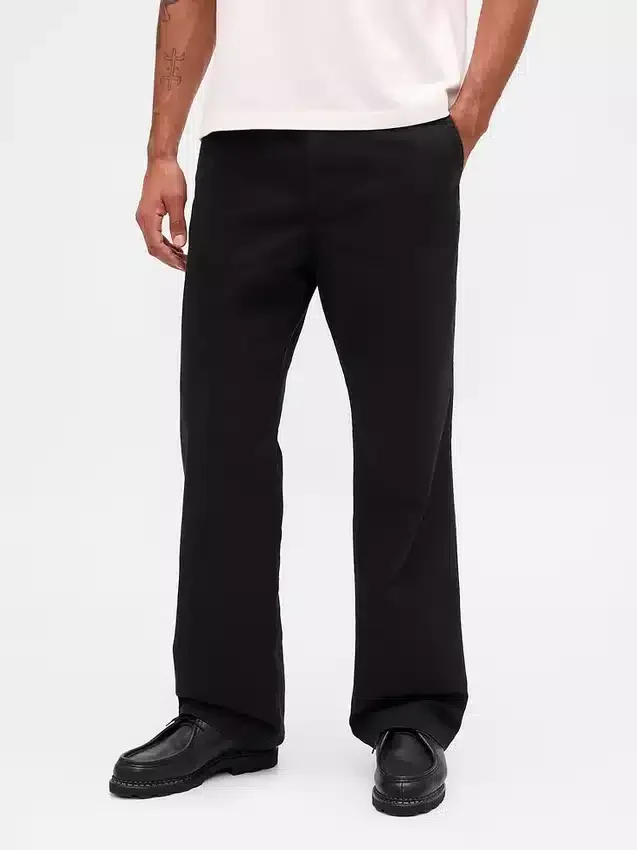 Βαρύ καμβά τύπου twill, χακί σε χαλαρή γραμμή εμπνευσμένη από τη δεκαετία του '90