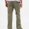 Βαρύ καμβά τύπου twill, χακί σε χαλαρή γραμμή εμπνευσμένη από τη δεκαετία του '90