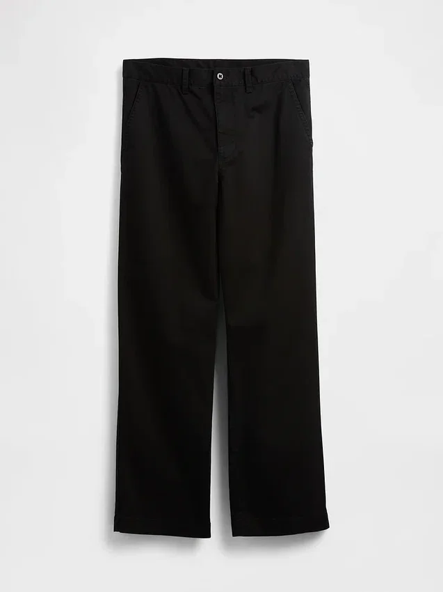 Βαρύ καμβά τύπου twill, χακί σε χαλαρή γραμμή εμπνευσμένη από τη δεκαετία του '90
