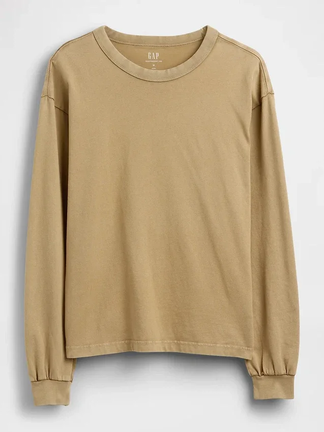 Βαρύ κροπ T-shirt