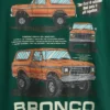 Βαρύ βαμβακερό κοντό T-shirt με σχέδιο Ford