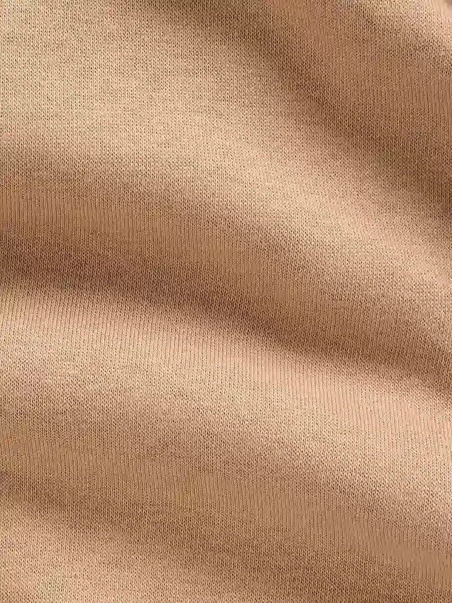 Vintagesoft Oversized πουλόβερ με μισό φερμουάρ και κωνική γραμμή