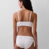 Βιολογικό ελαστικό βαμβακερό bralette