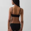 Βιολογικό ελαστικό βαμβακερό bralette
