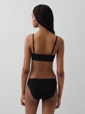 Βιολογικό ελαστικό βαμβακερό bralette