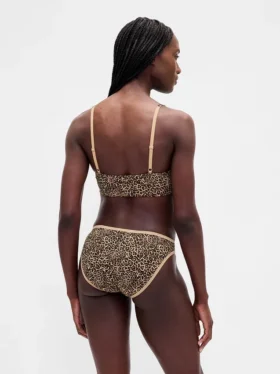 Βιολογικό ελαστικό βαμβακερό bralette