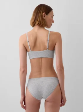 Βιολογικό ελαστικό βαμβακερό bralette