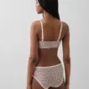 Βιολογικό ελαστικό βαμβακερό bralette