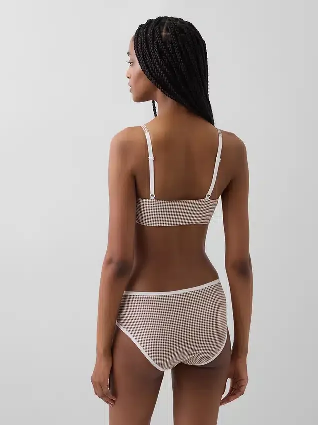 Βιολογικό ελαστικό βαμβακερό bralette