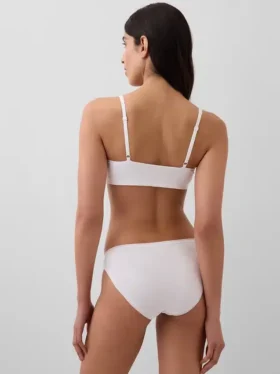 Βιολογικό ελαστικό βαμβακερό bralette