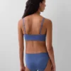 Βιολογικό ελαστικό βαμβακερό bralette