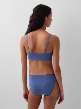 Βιολογικό ελαστικό βαμβακερό bralette