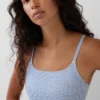 Βιολογικό ελαστικό βαμβακερό bralette