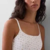 Βιολογικό ελαστικό βαμβακερό bralette