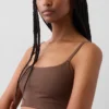 Βιολογικό ελαστικό βαμβακερό bralette